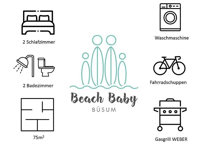Strand-Maisonette Beach Baby 2 *